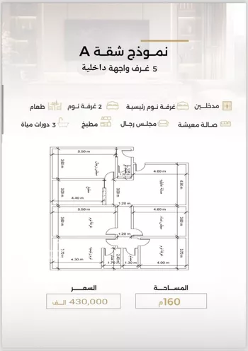 شقة للبيع في شارع نفوز قنفيذه, حي النزهة, مدينة جدة, منطقة مكة المكرمة صورة 4