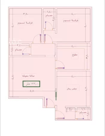 شقة للبيع في شارع سريه حسمي, حي الجامعة, مدينة جدة, منطقة مكة المكرمة