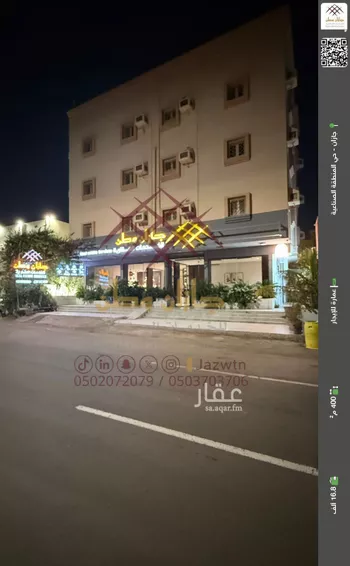 عمارة للإيجار في شارع طريق الامير سلطان بن عبدالعزيز, حي السويس 2, مدينة جازان, منطقة جازان