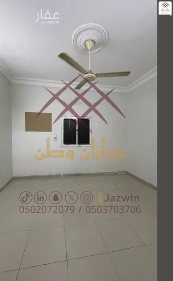 شقة للإيجار في شارع خديجة بنت خويلد, حي السويس 1, مدينة جازان, منطقة جازان صورة 5
