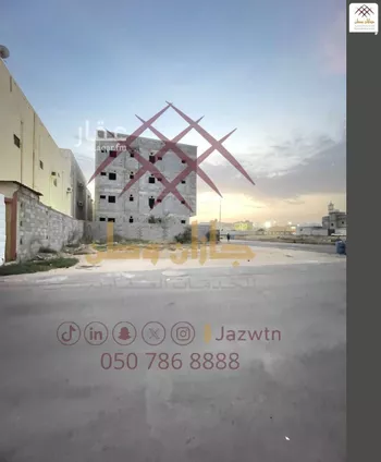 أرض للبيع في شارع انس ابن عباس, حي الروضة, مدينة جازان, منطقة جازان صورة 3