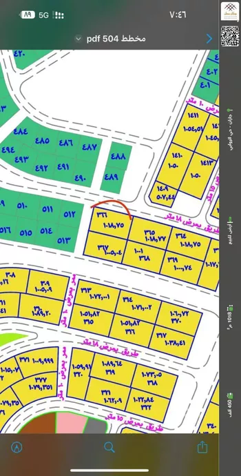 أرض للبيع في شارع شارع 51 ج, حي الناصرية 4, مدينة جازان, منطقة جازان