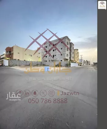 أرض للبيع في شارع انس ابن عباس, حي الروضة, مدينة جازان, منطقة جازان صورة 2