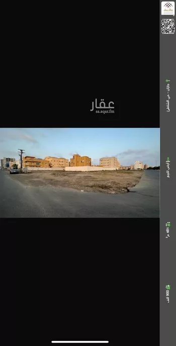 أرض للبيع في شارع القاهرة, حي الشاطئ, مدينة جازان, منطقة جازان
