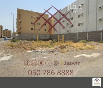 أرض للبيع في شارع 54 ز, حي المحمدية 2, مدينة جازان, منطقة جازان صورة 2