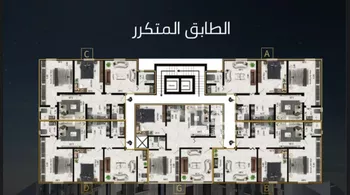 شقة للبيع في شارع الواحة, حي الواحة, مدينة جدة, منطقة مكة المكرمة صورة 2