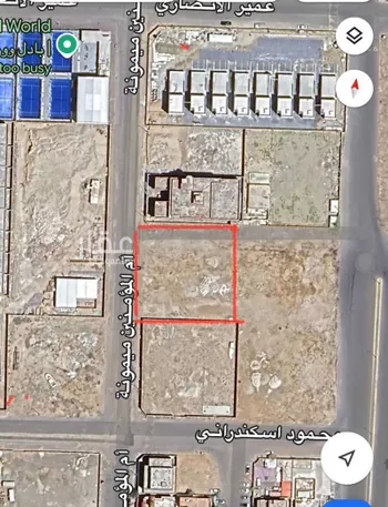 أرض للبيع في شارع ام المؤمنين ميمونة, حي أبحر الجنوبية, مدينة جدة, منطقة مكة المكرمة صورة 2