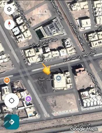 أرض للبيع في شارع الملك سعود بن عبدالعزيز, حي طيبة, مدينة المدينه المنوره, منطقة المدينة المنورة