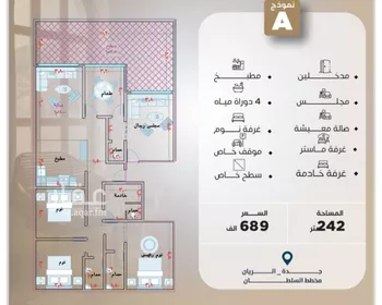 شقة للبيع في شارع بن عقيل, حي الريان, مدينة جدة, منطقة مكة المكرمة صورة 3