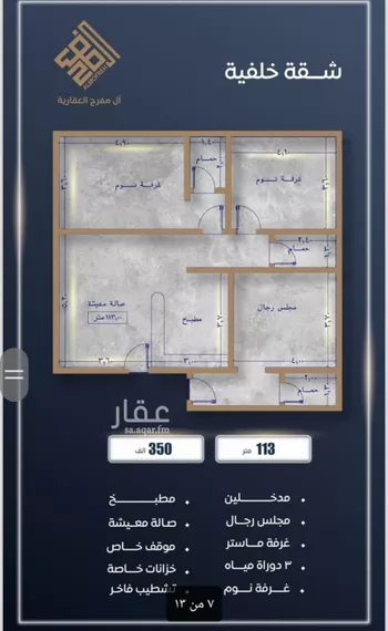 شقة للبيع في شارع الامير عبدالمجيد, حي الصواري, مدينة جدة, منطقة مكة المكرمة