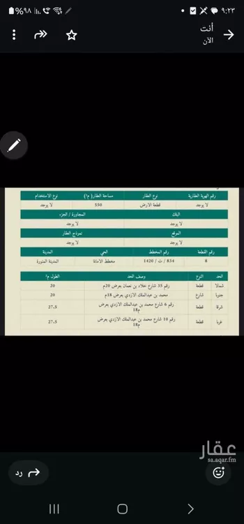 أرض للبيع في شارع طارق بن زياد ، حي المطار ، المدينة المنورة ، منطقة المدينة المنورة