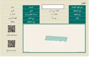أرض للبيع في شارع السماكية ، حي بلدة ذهبان ، جدة ، جدة