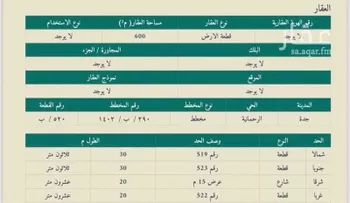 أرض للبيع في حي الرحمانية, مدينة جدة, منطقة مكة المكرمة صورة 2