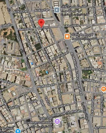 أرض للبيع في شارع بنزرت, حي البغدادية الغربية, مدينة جدة, منطقة مكة المكرمة