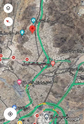 أرض للبيع في شارع نافذ حسين سرحان, حي جبل النور, مدينة مكه المكرمه, منطقة مكة المكرمة