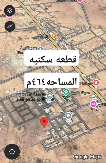 أرض للبيع في مدينة الذيبيه, منطقة القصيم