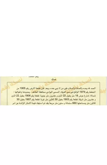 أرض للبيع في شارع الدفاع الجوي, حي الدفاع الجوي, مدينة امارة منطقة مكة المكرمة - الطائف, منطقة مكة المكرمة صورة 3