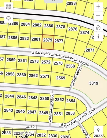 أرض للبيع في شارع شارع زيد بن حاطب بن اميه بن رافع الانصاري, حي الشوقية, مدينة مكه المكرمه, منطقة مكة المكرمة صورة 2