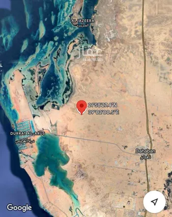 أرض للبيع في حي الجزيرة, مدينة جدة, منطقة مكة المكرمة