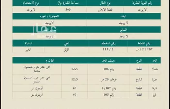 أرض للبيع في شارع عبد الملك العصامي, حي اللؤلؤ, مدينة الخبر, المنطقة الشرقية صورة 3