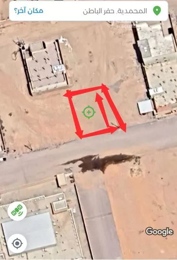 أرض للبيع في شارع اسماعيل البصري, حي المحمدية, مدينة حفر الباطن, المنطقة الشرقية صورة 2