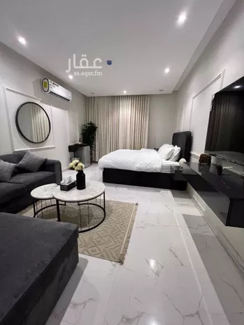 استديو مفروش للحجز في شارع الربيع ، حي النرجس ، الرياض ، منطقة الرياض