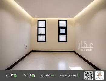 شقة للبيع في شارع محمد علي مغربي, حي الروضة, مدينة جدة, منطقة مكة المكرمة
