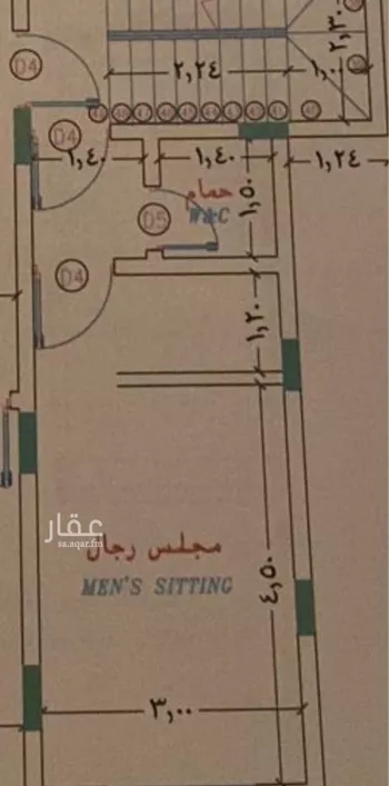 غرفة للإيجار في شارع فلاج الدوسري ، حي الخليج ، الرياض ، منطقة الرياض