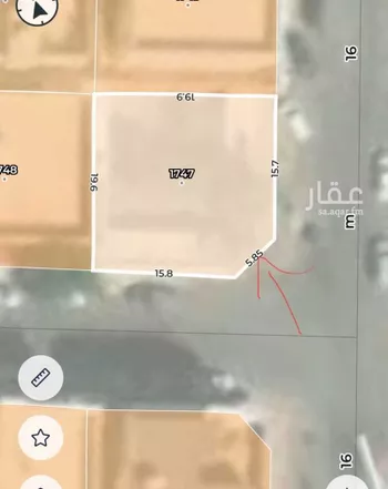 أرض للبيع في شارع ابو الحسن الئبي, حي العزيزية, مدينة المدينه المنوره, منطقة المدينة المنورة