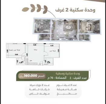 شقة للبيع في شارع نهضة الشرق, حي السلامة, مدينة جدة, منطقة مكة المكرمة