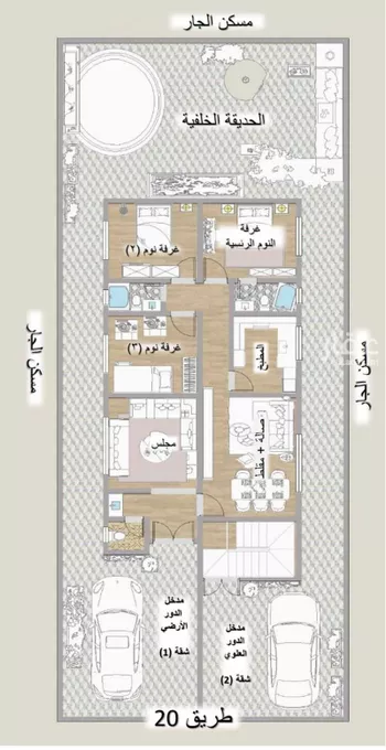 دور للإيجار في شارع 7308095, حي الجامعة, مدينة الخرج, منطقة الرياض