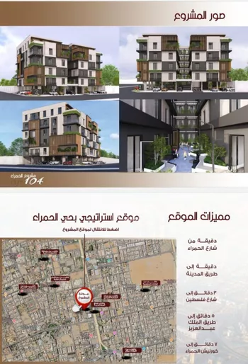 شقة للبيع في شارع ابن الرومي, حي الحمراء, مدينة جدة, منطقة مكة المكرمة