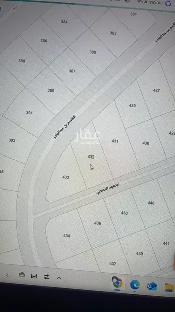 أرض للبيع في شارع القاسم ابن عبدالواحد, حي الصويدرة, مدينة المدينه المنوره, منطقة المدينة المنورة صورة 5