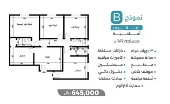 شقة للبيع في شارع يعقوب بن اسحاق, حي الصفاء, مدينة جدة, منطقة مكة المكرمة صورة 2
