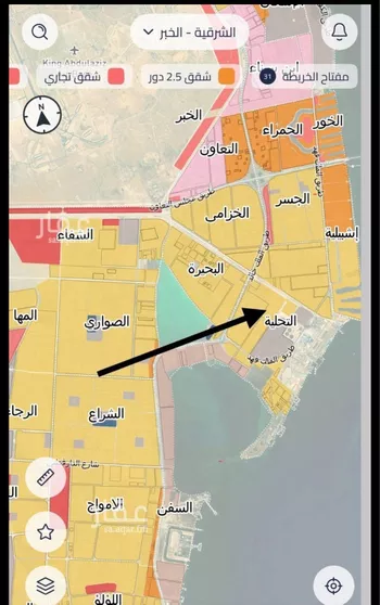 أرض للبيع في حي التحلية, مدينة الخبر, المنطقة الشرقية صورة 2