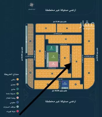 أرض للبيع في شارع ٤٣٤٥, حي الأمواج, مدينة الخبر, المنطقة الشرقية صورة 2