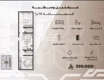 شقة للبيع في شارع غزوه بدر, حي النهضة, مدينة جدة, منطقة مكة المكرمة