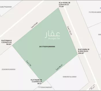 أرض للبيع في شارع الشيخ سعد بن عبدالوهاب, حي العاصمة, مدينة امارة منطقة الرياض - الدرعيه, منطقة الرياض صورة 2
