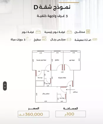 شقة للبيع في شارع الناصر بن الأحمر, حي الصفاء, مدينة جدة, منطقة مكة المكرمة صورة 4