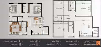 شقة للبيع في شارع عبدالرحمن الجرادي, حي النزهة, مدينة جدة, منطقة مكة المكرمة