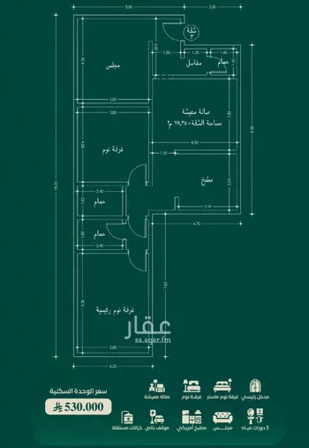 شقة للبيع في شارع ابن الرومي, حي الحمراء, مدينة جدة, منطقة مكة المكرمة صورة 5