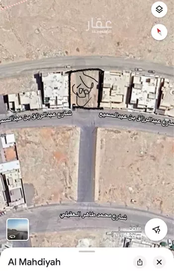 أرض للبيع في شارع عبدالرزاق بن عبدالسميع ، حي المهدية ، الرياض ، منطقة الرياض صورة 2
