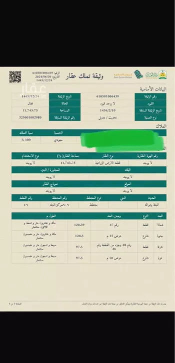 أرض للبيع في شارع طريق مكة المكرمة, مدينة الجله, منطقة الرياض