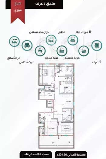 شقة للبيع في شارع نافع بن لقيط, حي المروة, مدينة جدة, منطقة مكة المكرمة