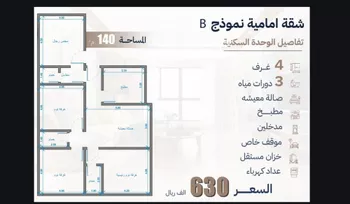 شقة للبيع في شارع ابن خرقان, حي السلامة, مدينة جدة, منطقة مكة المكرمة صورة 2