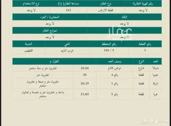 أرض للبيع في حي غرب النابية, مدينة القطيف, المنطقة الشرقية