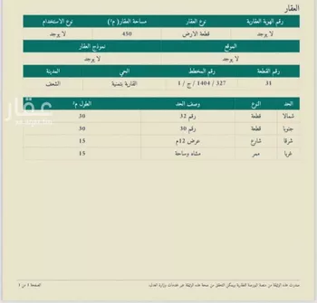 أرض للبيع في شارع 112 تمنية, حي تمنية, مدينة ابها, منطقة عسير صورة 4