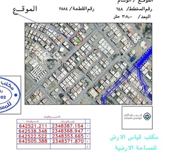 أرض للبيع في شارع عامر ابن الجراح, حي الأخباب, مدينة امارة منطقة مكة المكرمة - الطائف, منطقة مكة المكرمة صورة 2