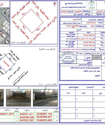 أرض للبيع في شارع عامر ابن الجراح, حي الأخباب, مدينة امارة منطقة مكة المكرمة - الطائف, منطقة مكة المكرمة صورة 3