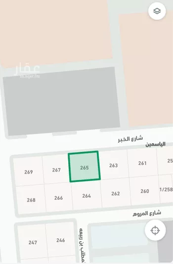 أرض للبيع في شارع الخبر, حي الياسمين, مدينة الغاط, منطقة الرياض صورة 2